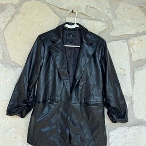 Kardashian Kollection Sleek Black Blazer